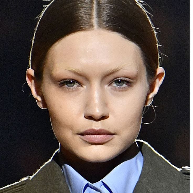 Cara Delevingne, Gigi Hadid, and Kaia Gerber Just Walked The Prada Runway Without Eyebrows